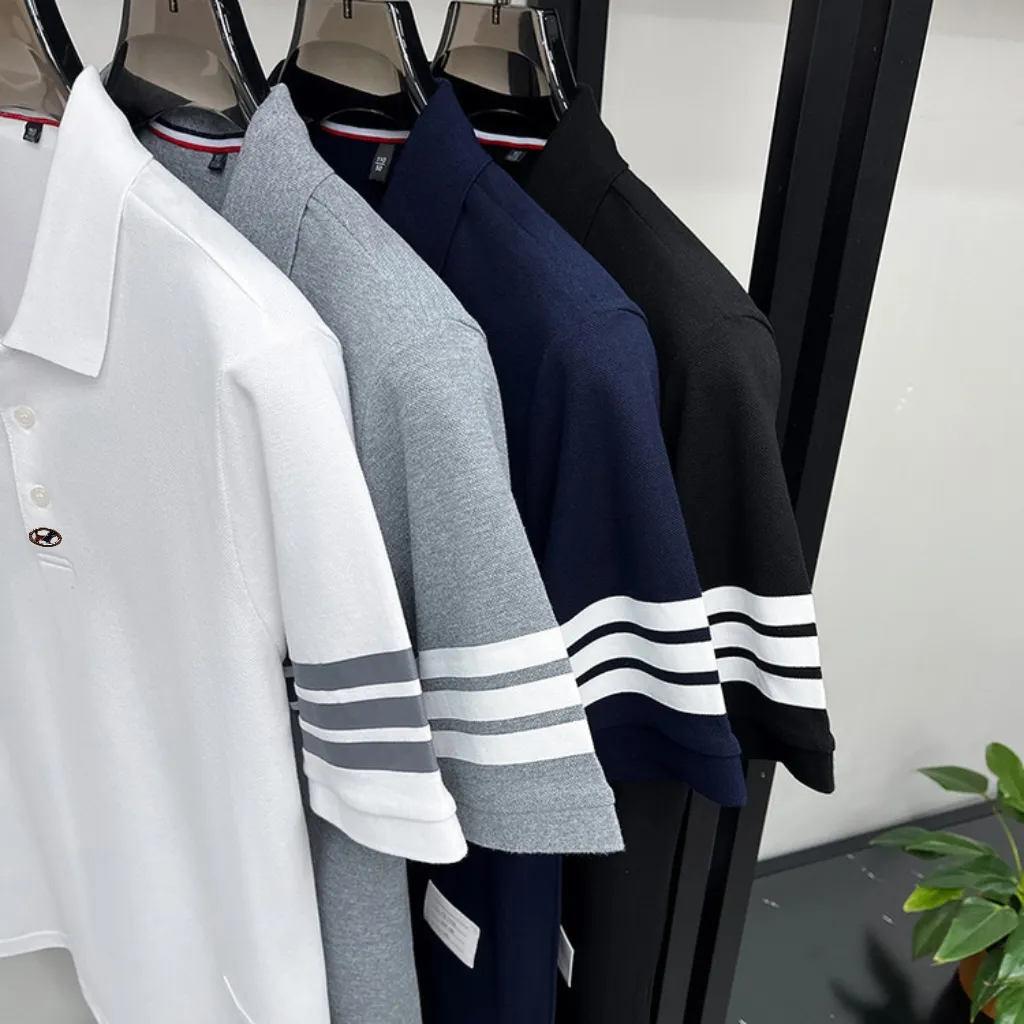 🌹 🌹 P145 26 Quality POLO ， ，100% Breathable ， LOGO， ⚡️ T ⚡️ ， ！Sizes：M-4XL（ 210 、 。